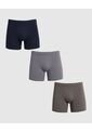 Boxer X3 Para Hombre Filete Medio Color Surtido Marca Patprimo #44000545 de Patprimo
