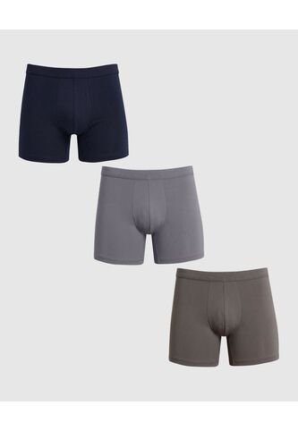 Boxer X3 Para Hombre Filete Medio Color Surtido Marca Patprimo #44000545 Patprimo