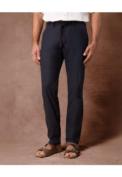 Pantalón  Para Hombre Multiusos Punto Color Azul Marca Patprimo #44077312