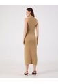 Vestido  Para Mujer M/Sisa Medio Color Beige Marca Patprimo #30171081 de Patprimo