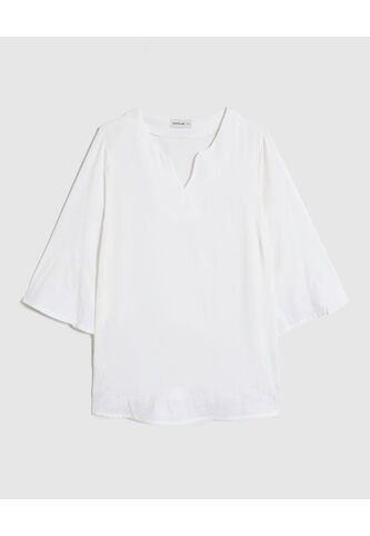 Blusa  Para Mujer Manga 3/4 Color Blanco Marca Patprimo #14121418 Patprimo