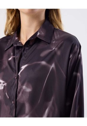 Camisa  Para Mujer Manga Larga Color Morado Marca Patprimo #30010730