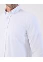 Camisa  Para Hombre Manga Larga Con Bolsillo Cuello Button D Color Blanco Marca Patprimo #44017279 de Patprimo