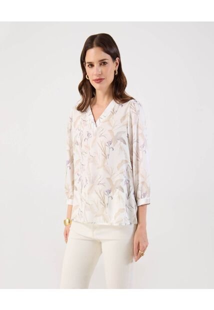 Blusa  Para Mujer Manga 3/4 Color Blanco Marca Patprimo #30123668