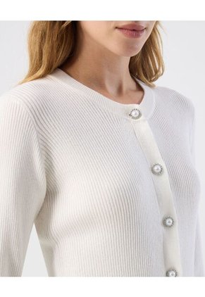Saco  Para Mujer Cardigan Color Blanco Marca Patprimo #30330667