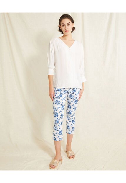 Pantalón Para Mujer 5 Bolsillos Color Azul Oscuro Marca Patprimo #30071547