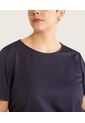 Camiseta Para Mujer Manga Corta Color Azul  Marca Patprimo #14091257 de Patprimo