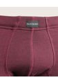 Boxer X1 Para Hombre Filete Medio Color Vino Marca Patprimo #44000408 de Patprimo