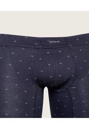 Boxer X1 Para Hombre Filete Medio Color Azul Marca Patprimo #44000431