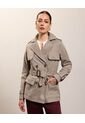 Chaqueta Para Mujer Trench Color Gris Marca Patprimo #30080567 de Patprimo