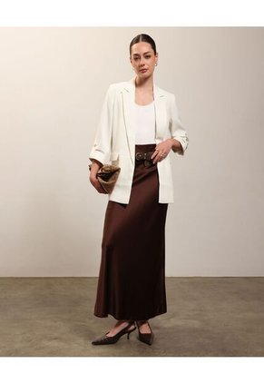 Camiseta Para Mujer Manga Sisa Cuello Redondo Color Blanco Marca Patprimo #30093802