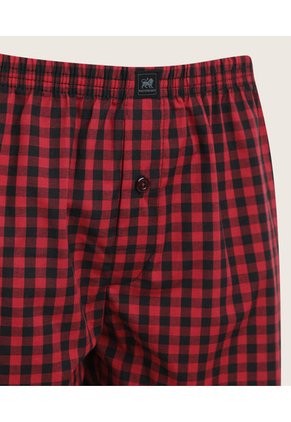 Boxer Para Niño Bragueta Color Rojo  Marca Patprimo #63000054