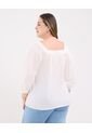 Blusa Para Mujer Manga 3/4 Color Blanco Marca Patprimo #14121390 de Patprimo