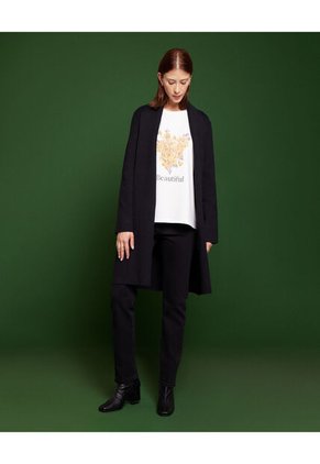 Jean Para Mujer Straight Color Negro Marca Patprimo #30160315