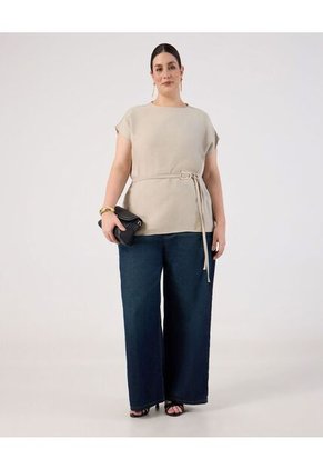 Jean  Para Mujer Wide-Leg Color Azul Marca Patprimo #14160265