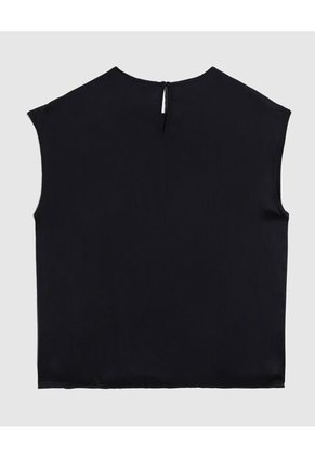 Blusa  Para Mujer Manga Corta Color Negro Marca Patprimo #14121415