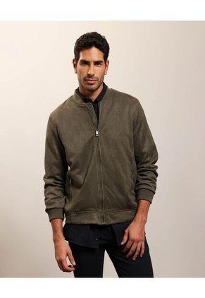 Chaqueta  Para Hombre Bomber Color Verde Marca Patprimo #44080333