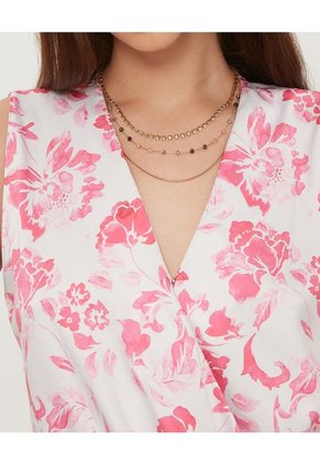 Blusa Para Mujer Manga Sisa Color Rosa Marca Patprimo #30123202