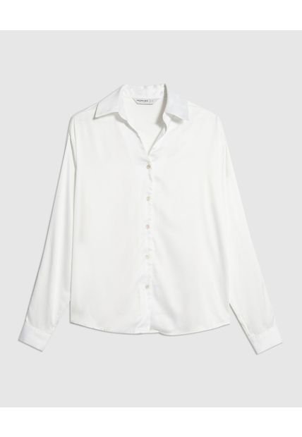 Camisa Para Mujer Manga Larga Color Blanco Marca Patprimo #30010660