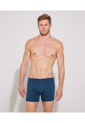 Boxer X1 Para Hombre Filete Medio Color Azul Marca Patprimo #44000434