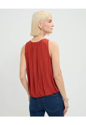 Blusa Para Mujer Manga Sisa Color Naranja Marca Patprimo #30123528