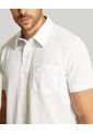 Polo Para Hombre Cuello Maquina Con Bolsillo Color Blanco Marca Patprimo #44111091 de Patprimo