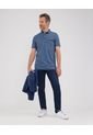 Polo Para Hombre Patprimo Color Azul Material Poliéster 65% Algodón 35% de Patprimo