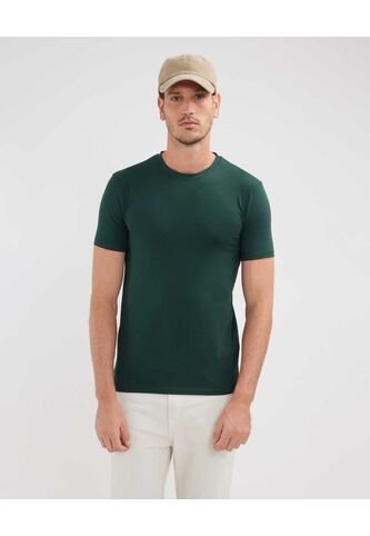 Camiseta Para Hombre Manga Corta Cuello Redondo Color Verde  Marca Patprimo #44090877 Patprimo