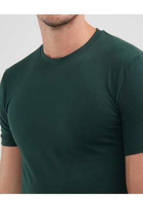 Camiseta Para Hombre Manga Corta Cuello Redondo Color Verde  Marca Patprimo #44090877