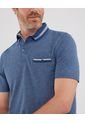 Polo Para Hombre Patprimo Color Azul Material Poliéster 65% Algodón 35% de Patprimo