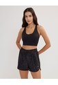 Short Estampado  Para Mujer Negro Patprimo de Patprimo