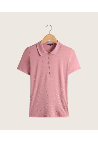 Polo Para Mujer Manga Corta Color Verde  Marca Patprimo #30110330 Patprimo