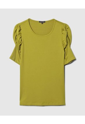 Camiseta Para Mujer Manga Corta Color Verde  Marca Patprimo #30093466
