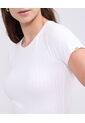 Camiseta Para Mujer Manga Corta Cuello Redondo Color Blanco Marca Patprimo #30093686 de Patprimo