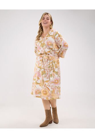 Vestido Para Mujer Manga 3/4 Color Blanco Marca Patprimo #14170098 Patprimo