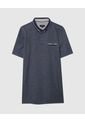Polo Para Hombre Patprimo Color Azul Material Poliéster 65% Algodón 35% de Patprimo