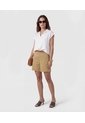 Blusa Tipo Polo Fluida   Para Mujer Blanco Patprimo de Patprimo