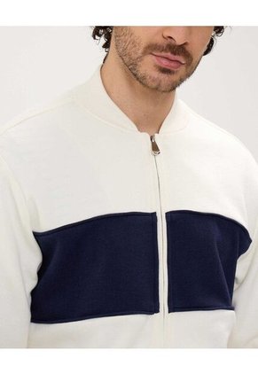 Buzo Para Hombre Bomber Color Crema Marca Patprimo #44060307