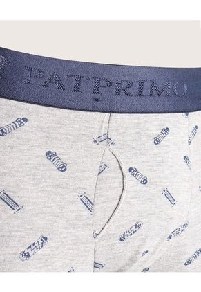 Boxer Para Niño Filete Color Gris Claro Marca Patprimo #66000066