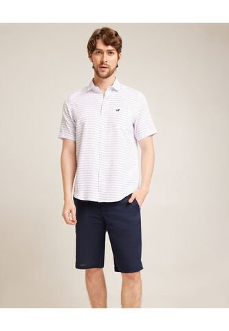 Bermuda Para Hombre  Color Azul Oscuro Marca Patprimo #44100415 Patprimo