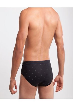 Pantalóncillo X1 Para Hombre Clasico Color Negro Marca Patprimo #10044