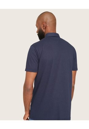 Polo Para Hombre Cuello Maquina Con Bolsillo Color Azul  Marca Patprimo #44111091