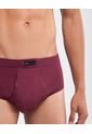 Pantalóncillo X1 Para Hombre Clasico Color Vino Marca Patprimo #10040 de Patprimo