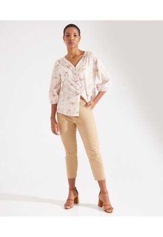 Pantalón Para Mujer Capri Color Beige Marca Patprimo #30071754 Patprimo