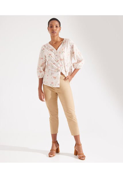 Pantalón Para Mujer Capri Color Beige Marca Patprimo #30071754