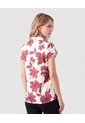 Blusa Cuello Camisero Manga Corta Mujer  Para Mujer Rojo Patprimo de Patprimo