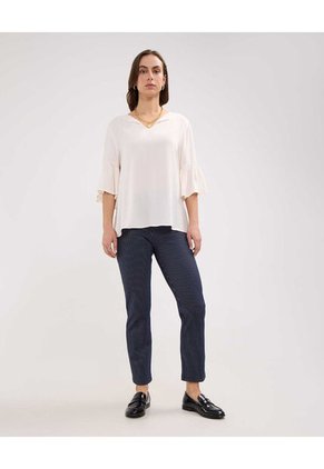 Leggins Para Mujer Largo Color Azul Oscuro Marca Patprimo #30230831