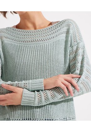 Saco Para Mujer Cuello Redondo Color Verde  Marca Patprimo #30330552