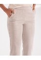 Leggins Estampado Con Bolsillos  Para Mujer Blanco Patprimo de Patprimo