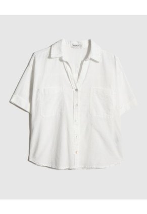 .Camisa Para Mujer M/L Patprimo En Color Blanco #30010662